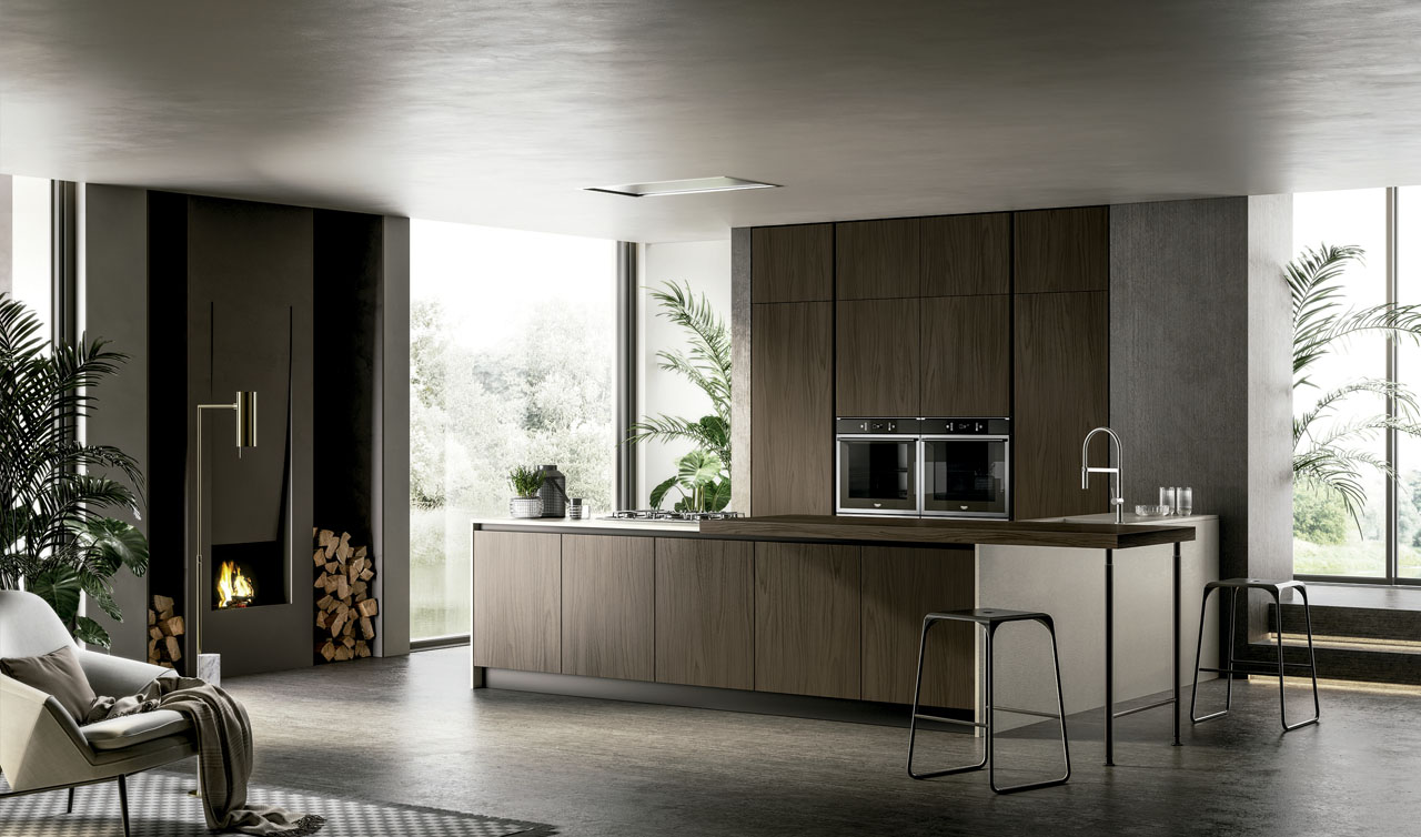 Modern Kitchen Arredo3 Kalì Model 1