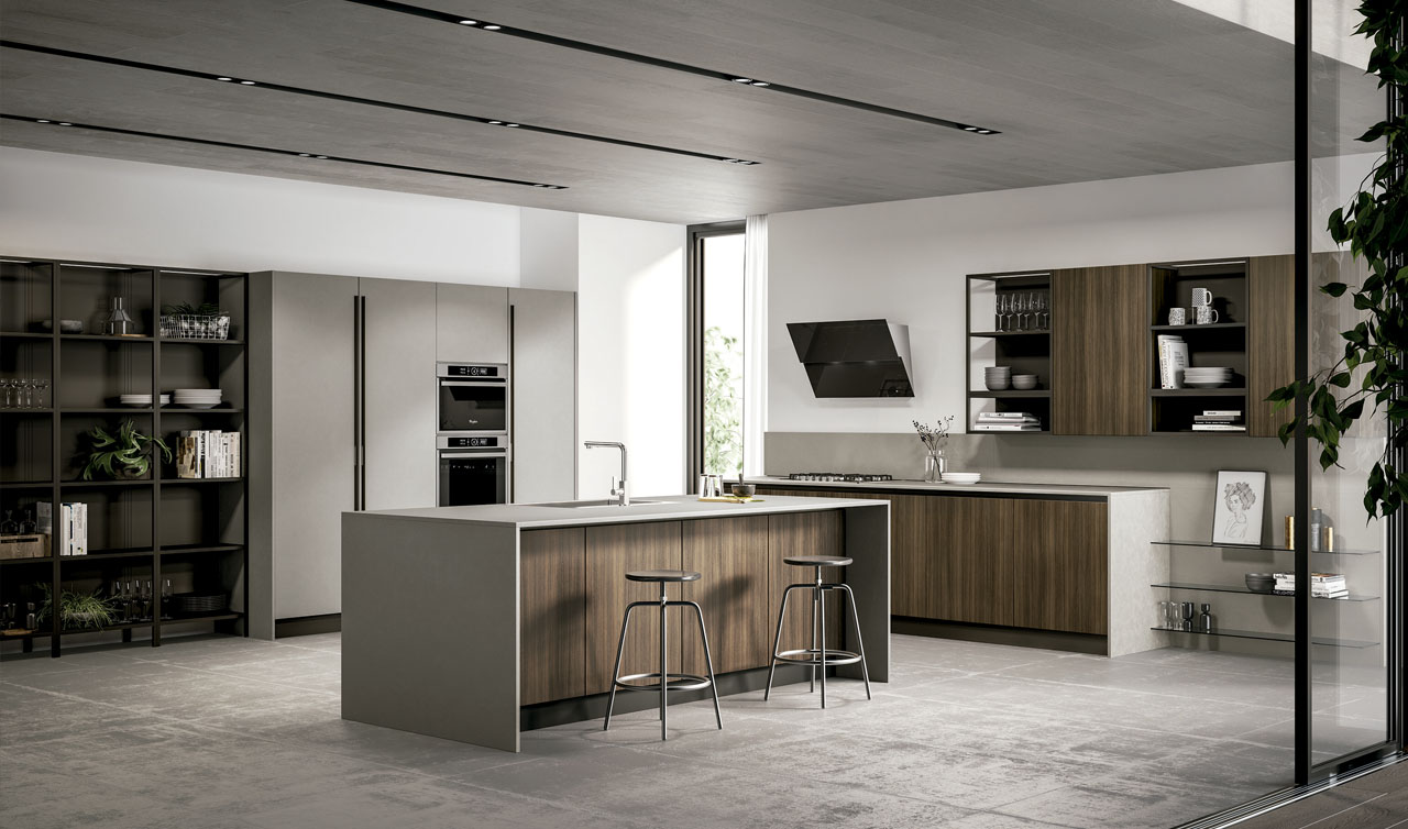 Modern Kitchen Arredo3 Kalì Model 4