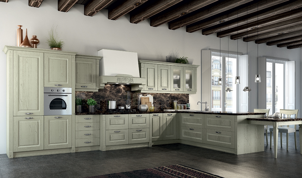 Classic Kitchen Arredo3 Verona Model 03 - 03