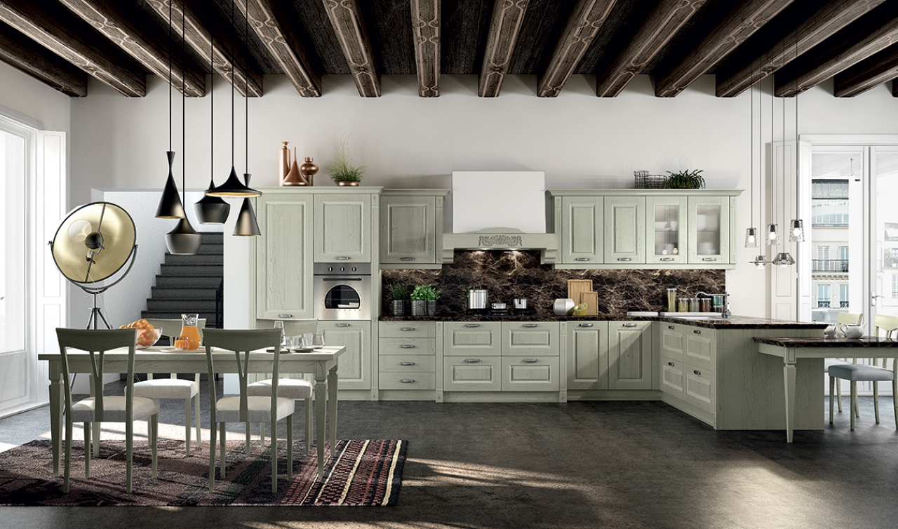 Classic Kitchen Arredo3 Verona Model 03 - 05