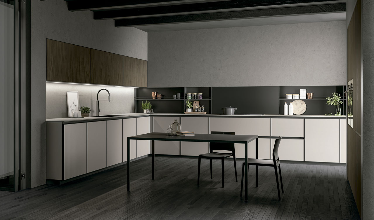 Modern Kitchen Arredo3 Kronos Model 4