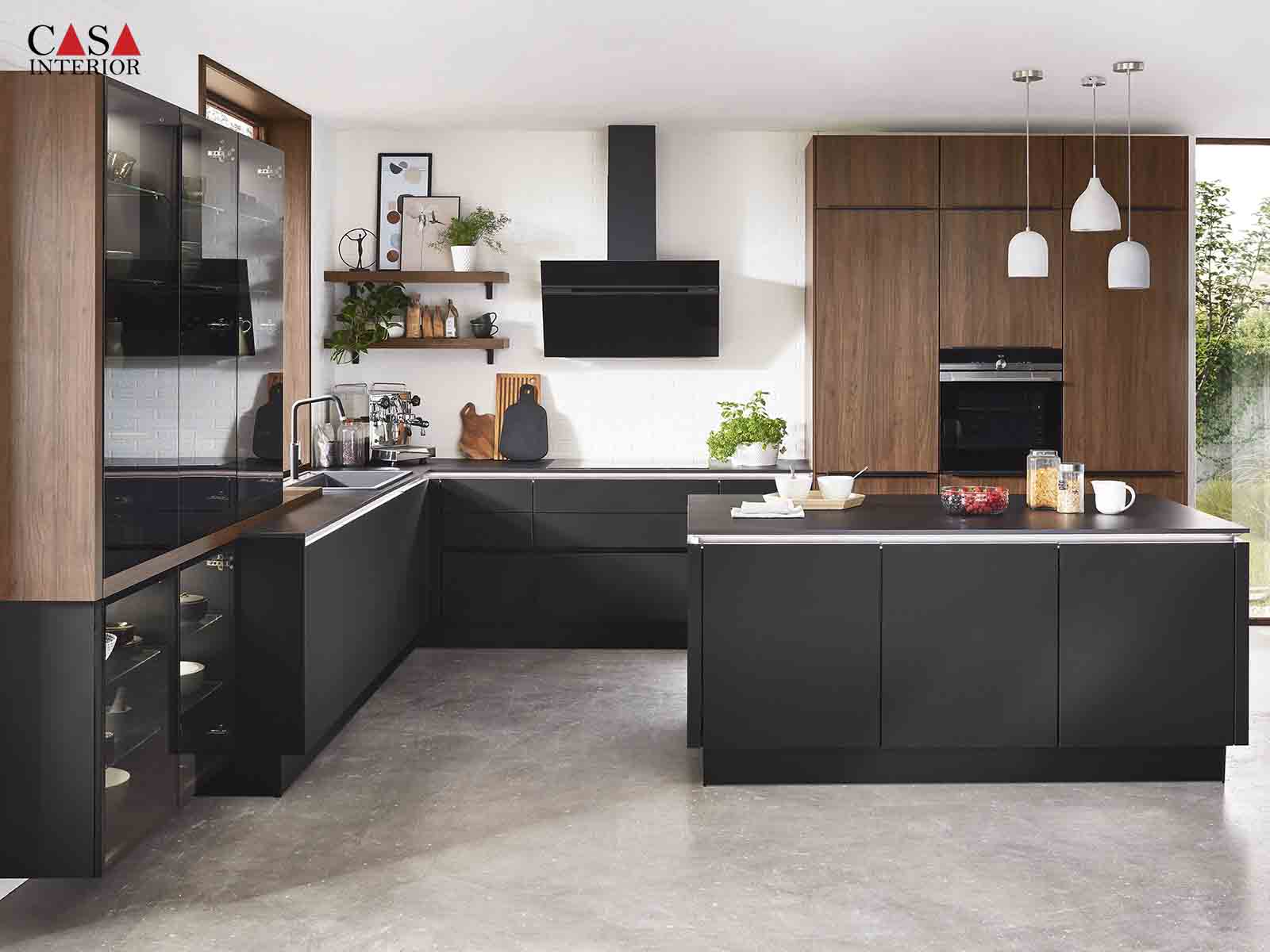 Modern Kitchen Küchentime Riva 840