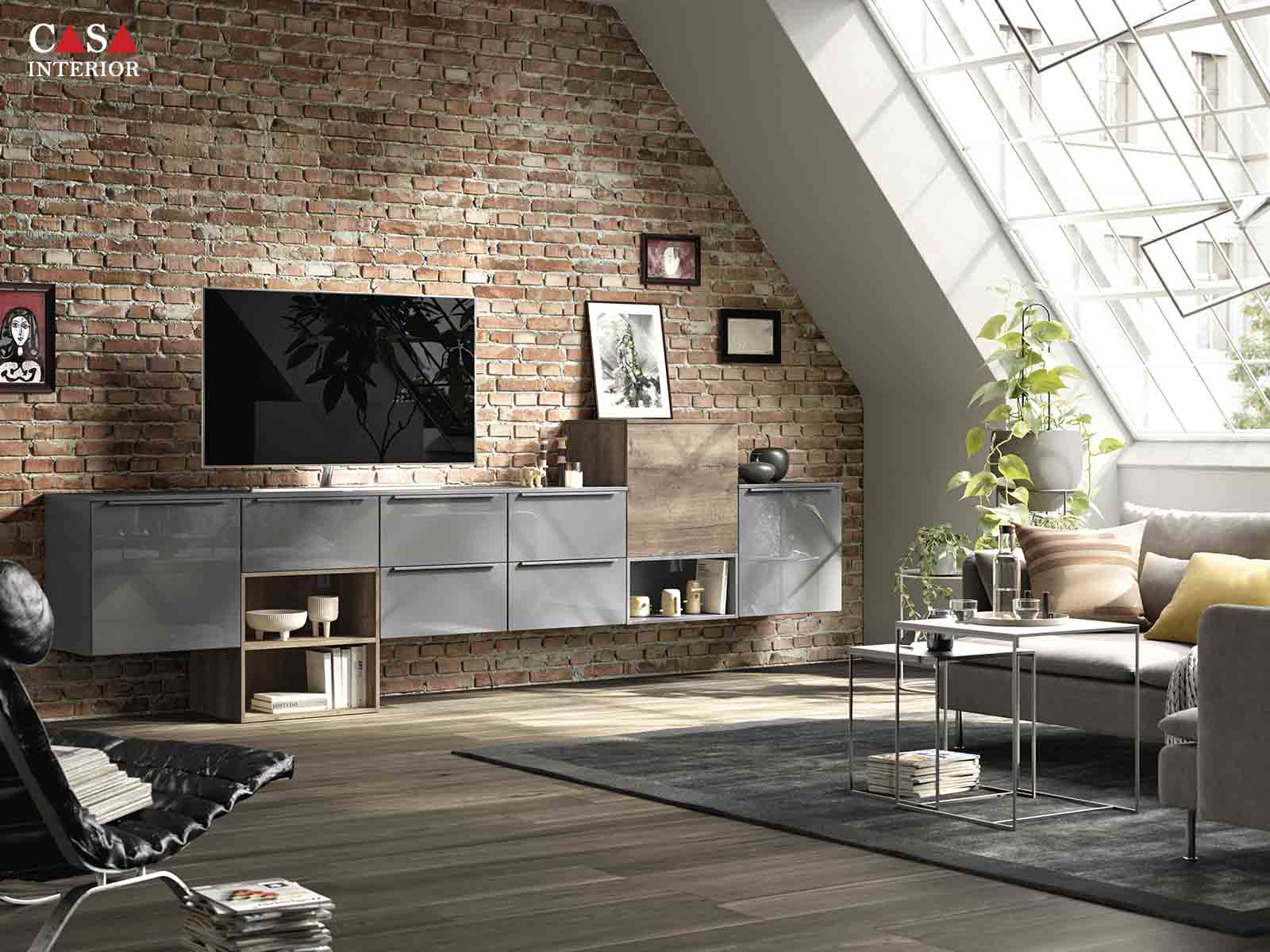 Küchentime Lux 823 - Livingroom
