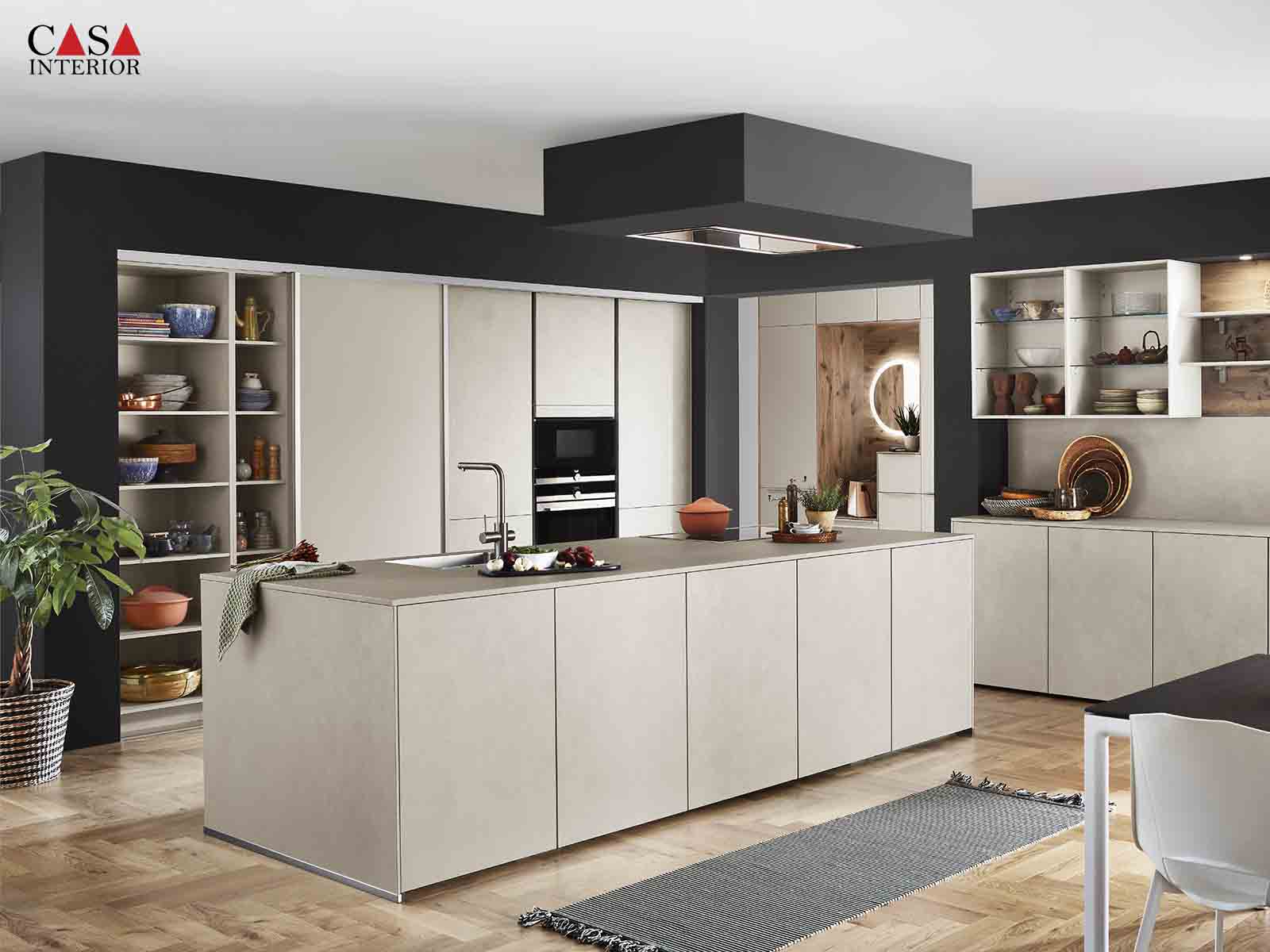 Modern Kitchen Küchentime Riva 842 Line N