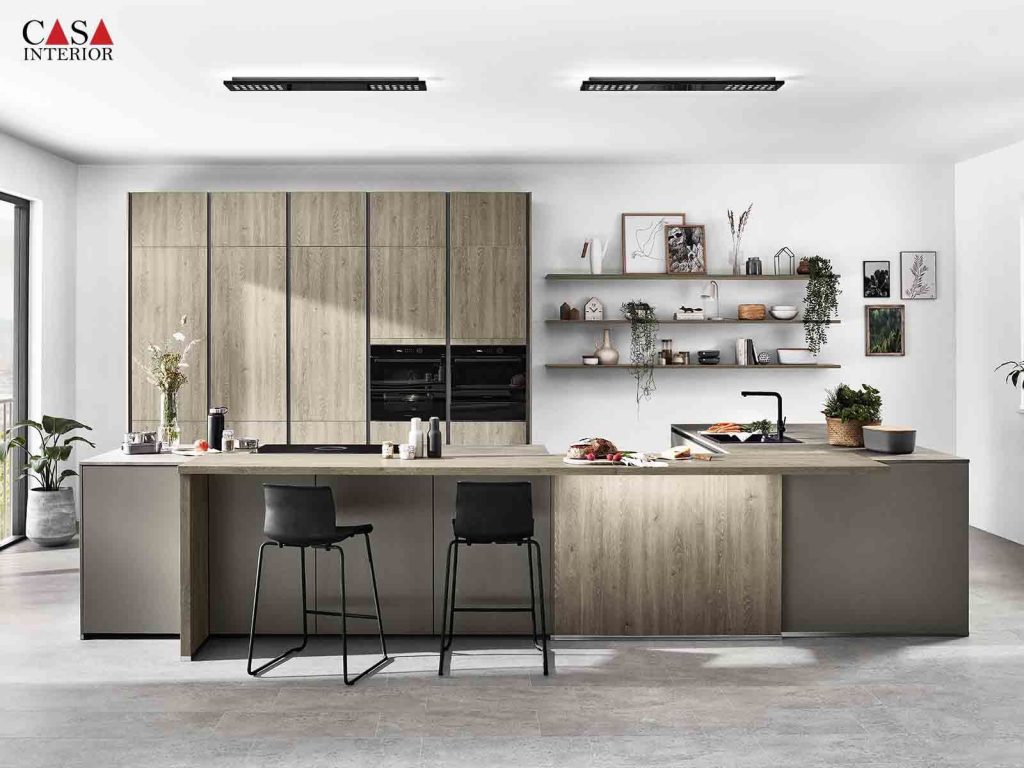 Modern kitchen Küchentime Riva 843 Line N
