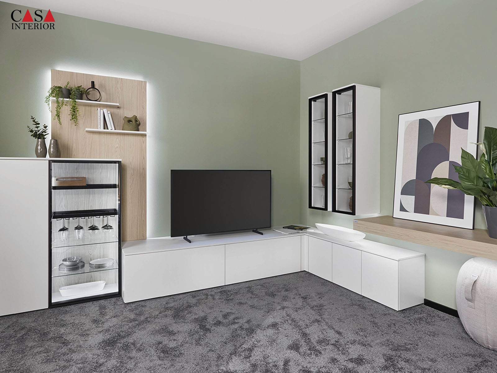 Livingroom – Nobilia – Senso – 488 Premium honed white – 1 (1)