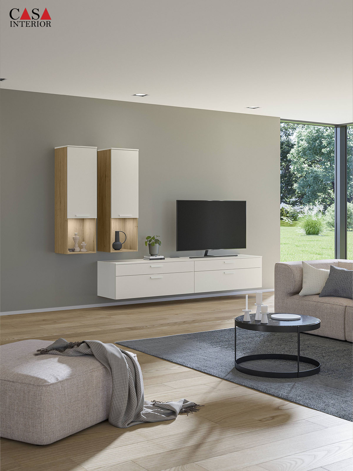 Livingroom – Nobilia – Senso – 488 Premium honed white – 2