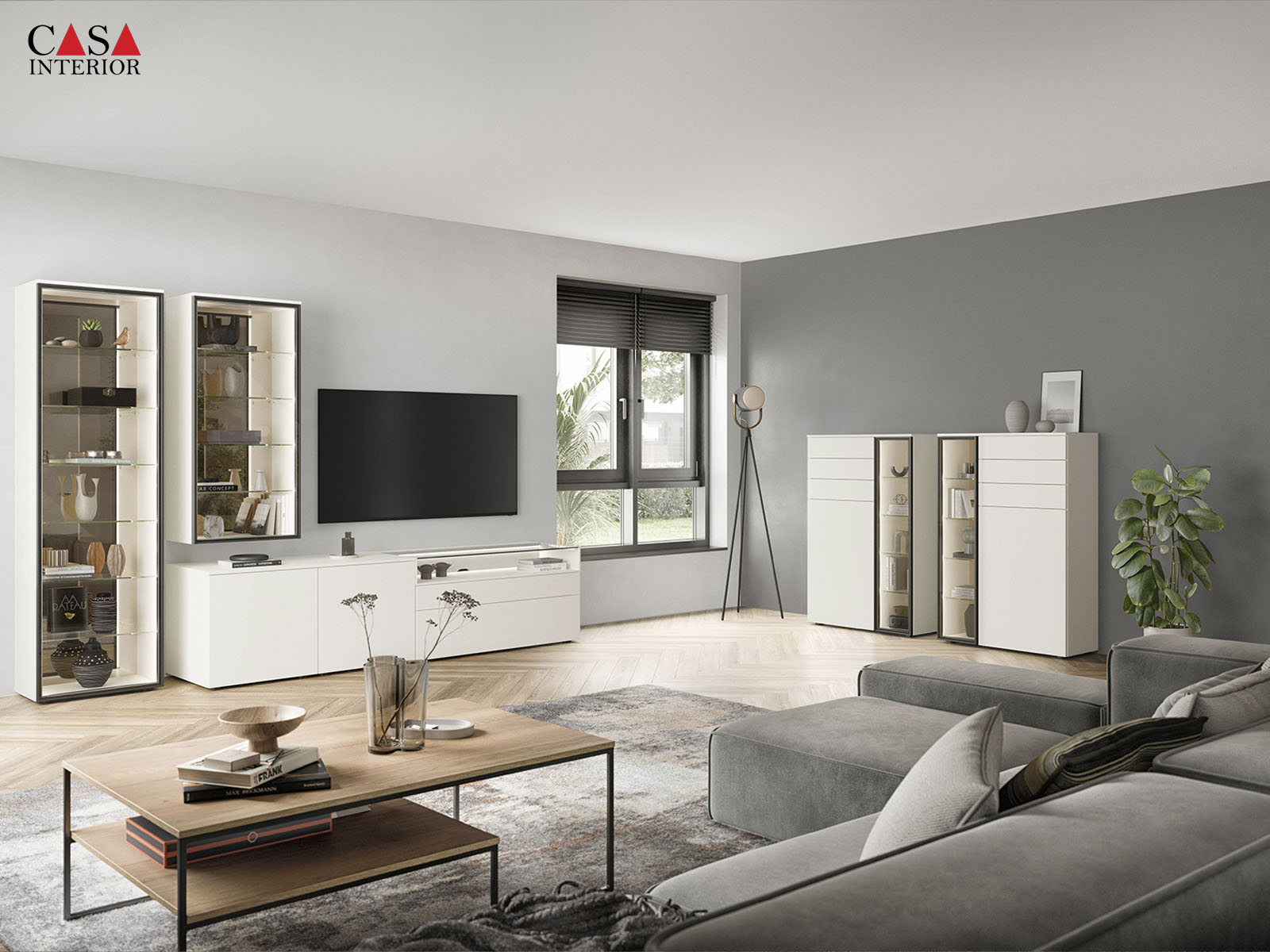 Livingroom – Nobilia – Senso – 488 Premium honed white – 3