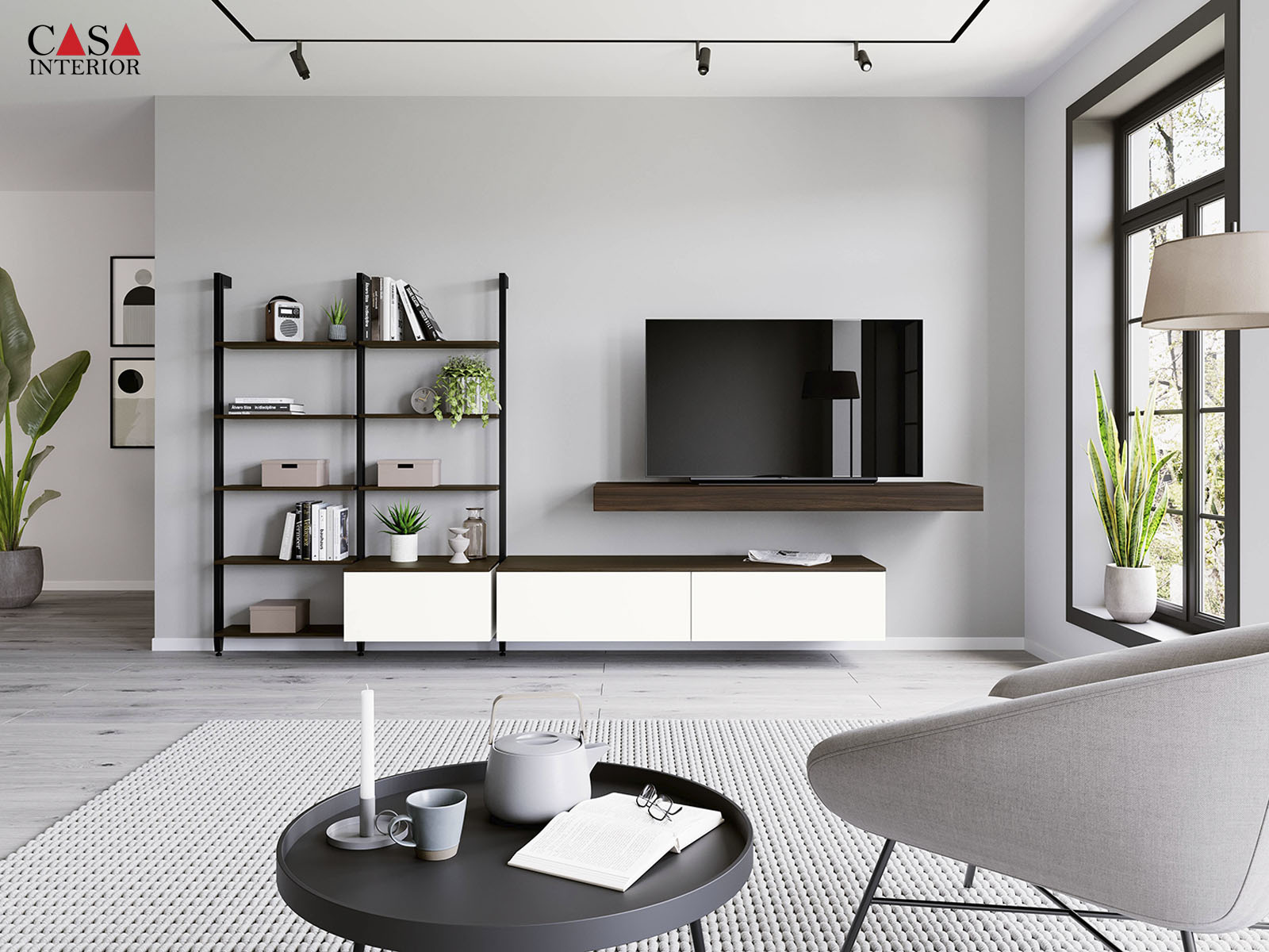 Livingroom – Nobilia – Senso – 488 Premium honed white – 5