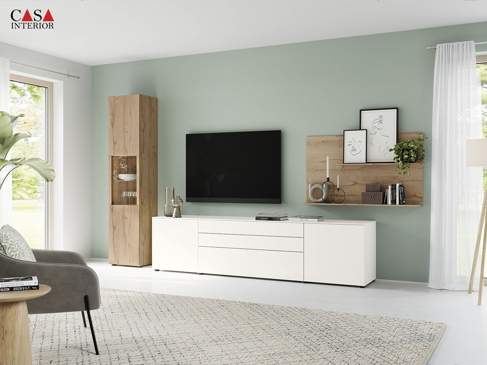 Livingroom – Nobilia – Senso – 488 Premium honed white – 6