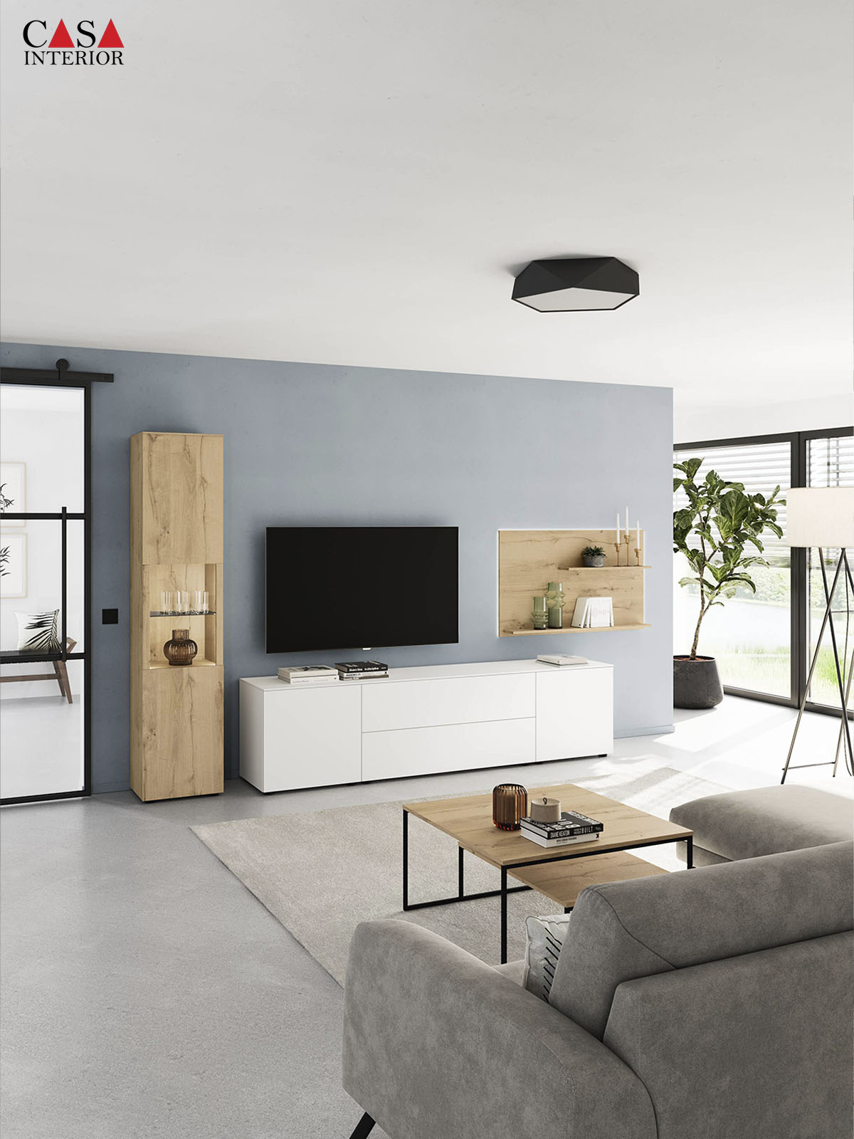 Livingroom – Nobilia – Senso – 488 Premium honed white – 7