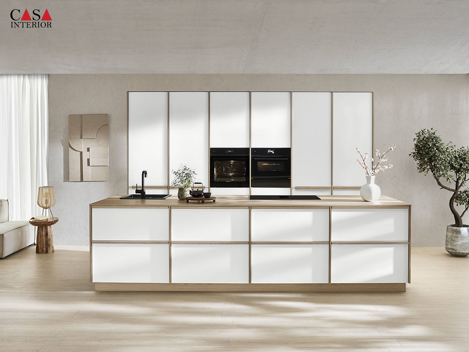 Nobilia – Senso – 488 Premium honed white – 1 (1)