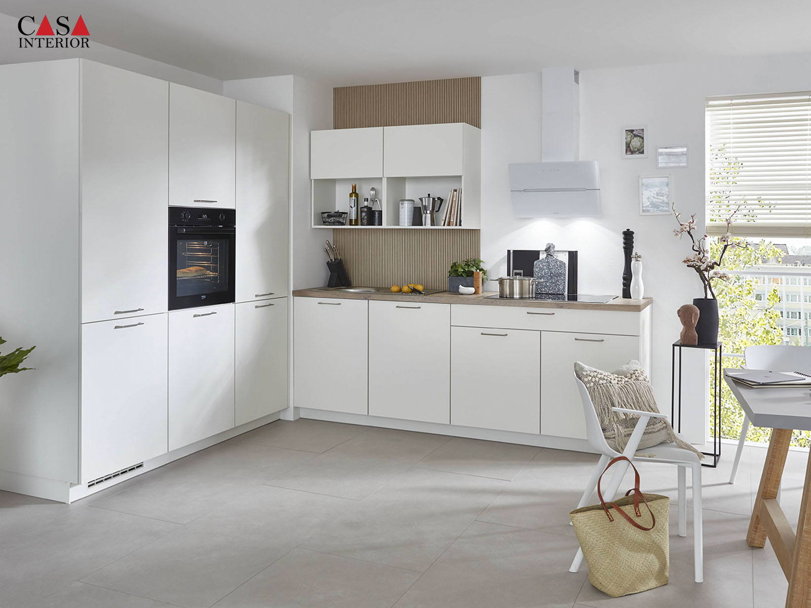 Nobilia – Senso – 488 Premium honed white – 4