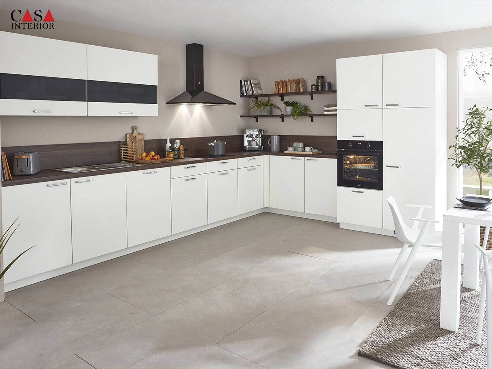 Nobilia – Senso – 488 Premium honed white – 6
