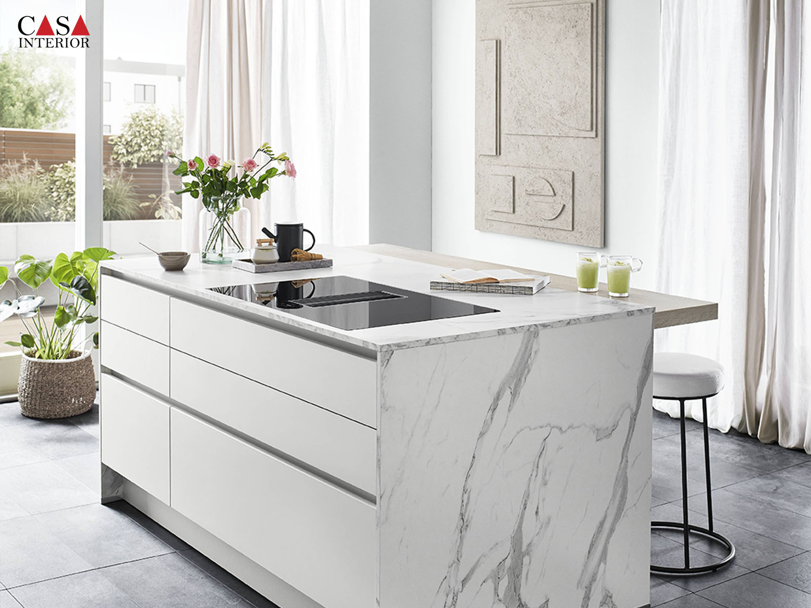 Nobilia – Senso – 488 Premium honed white – Line N – 1 (5)