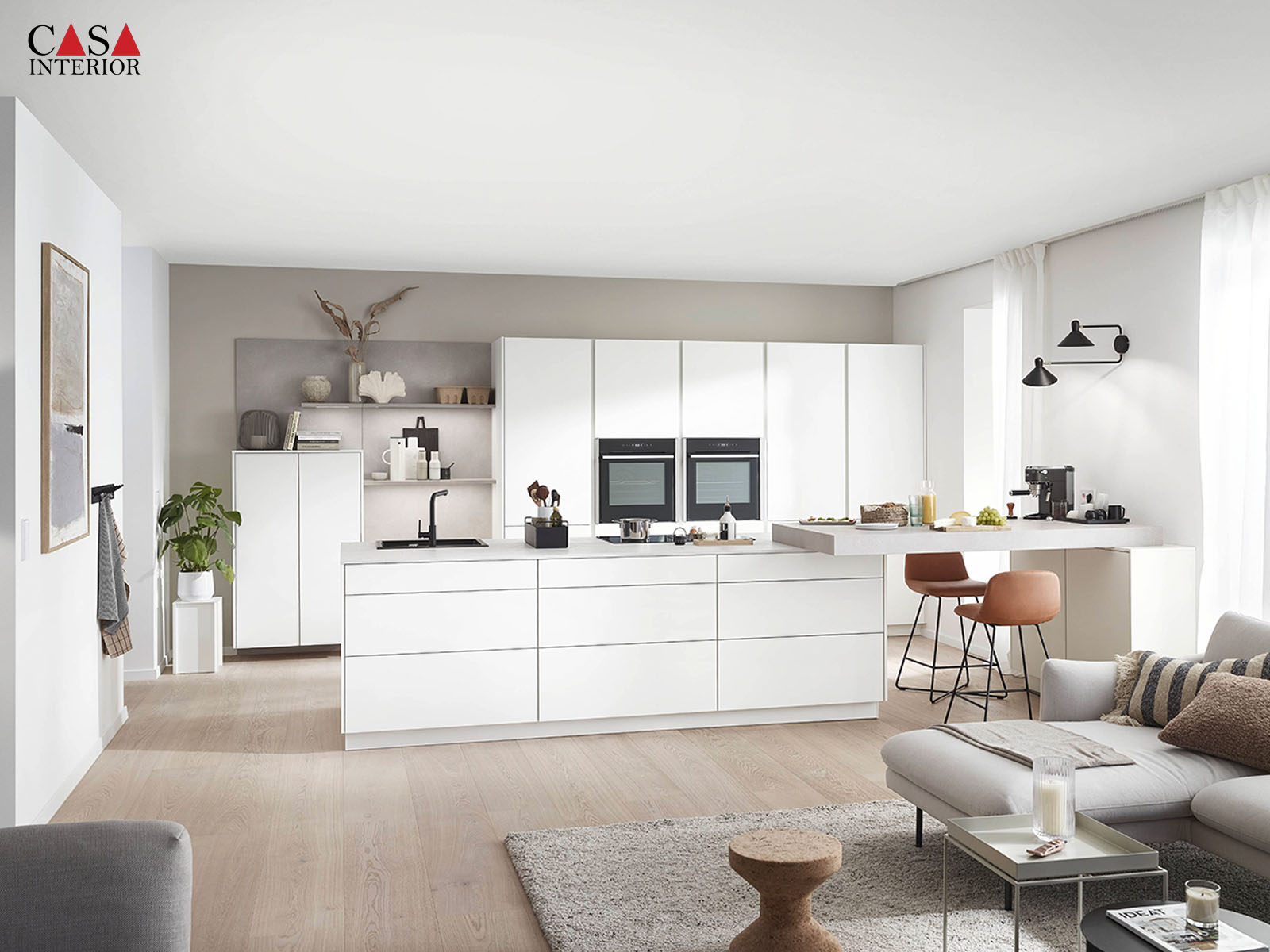 Nobilia – Senso – 488 Premium honed white – Line N – 2 (1)