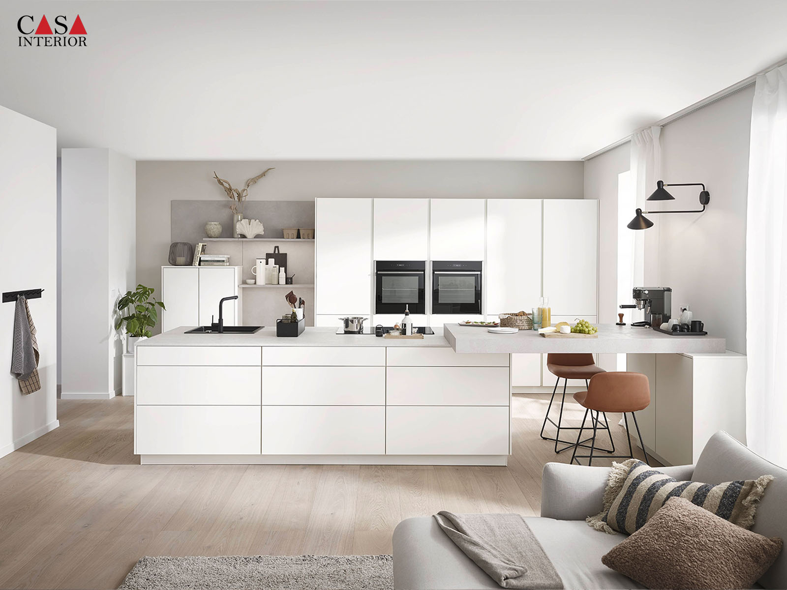 Nobilia – Senso – 488 Premium honed white – Line N – 2 (2)