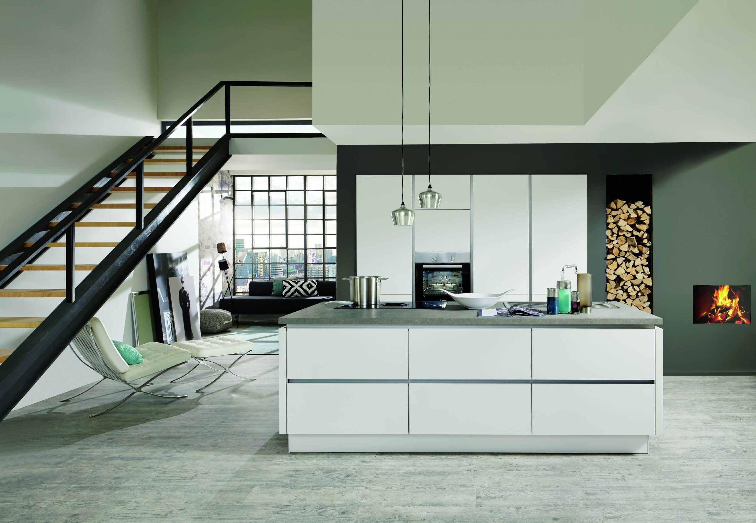 Nobilia – Senso – 488 Premium honed white – Line N – 3