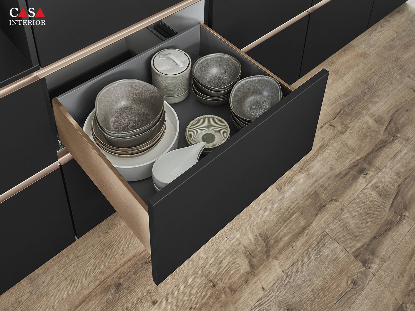 Modern kitchen Küchentime Senso 496