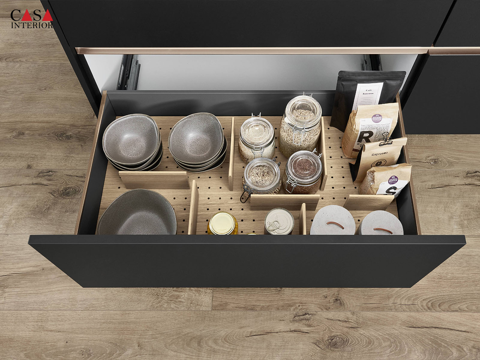 Modern kitchen Küchentime Senso 496