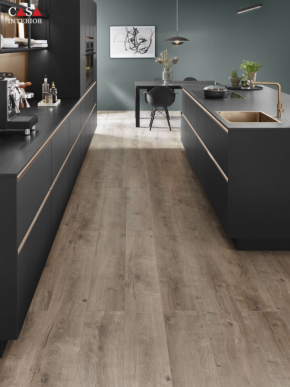 Modern kitchen Küchentime Senso 496