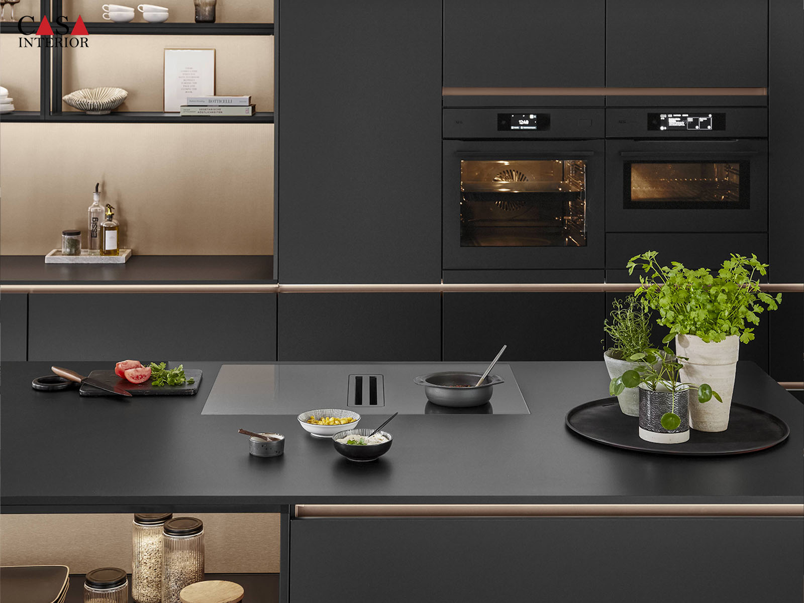 Modern kitchen Küchentime Senso 496