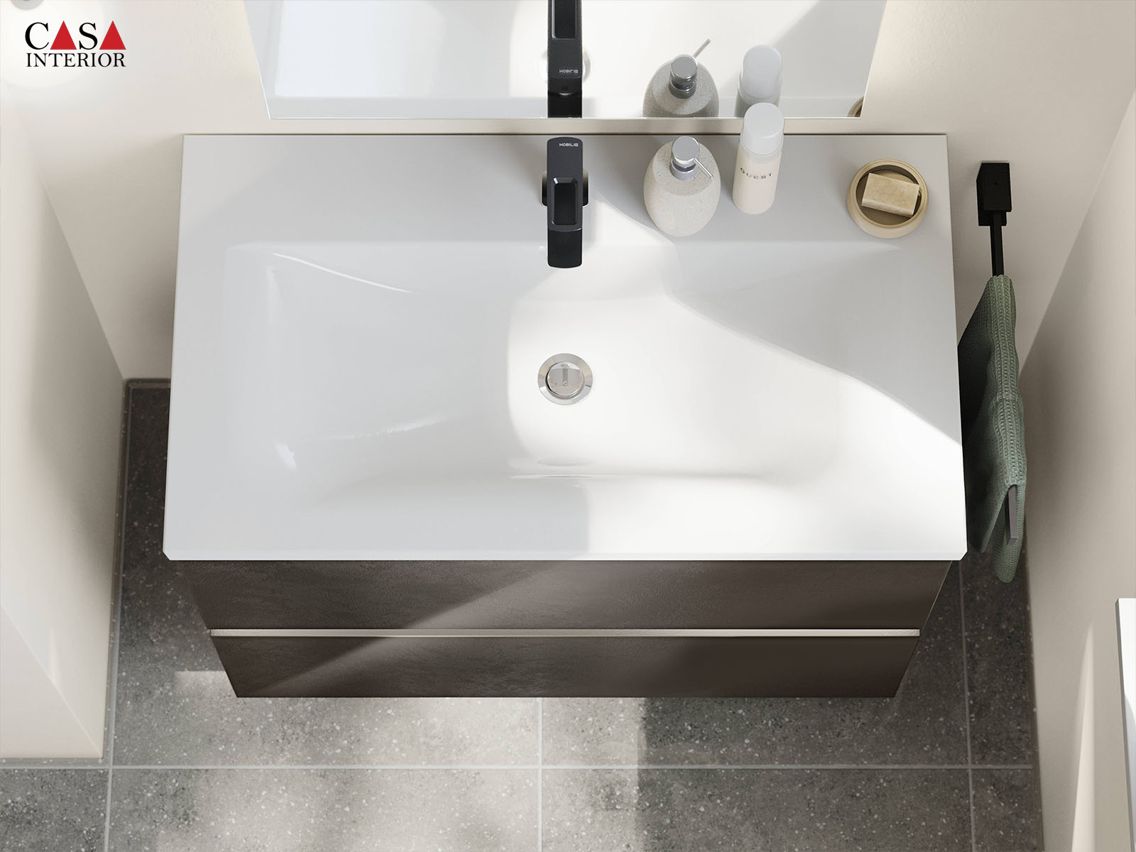 Bathroom – Nobilia – Look – 605 Coffee textured – Line N – 1 (3)