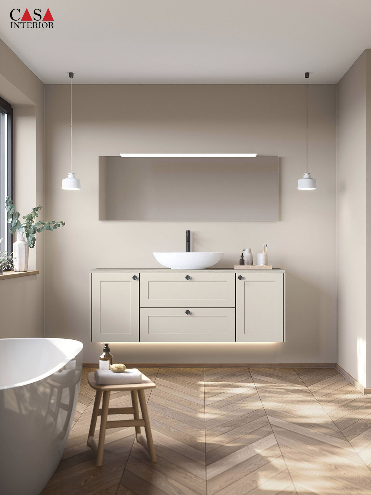 Baño – Nobilia – Nordic – 788 arena fina mate perfecto