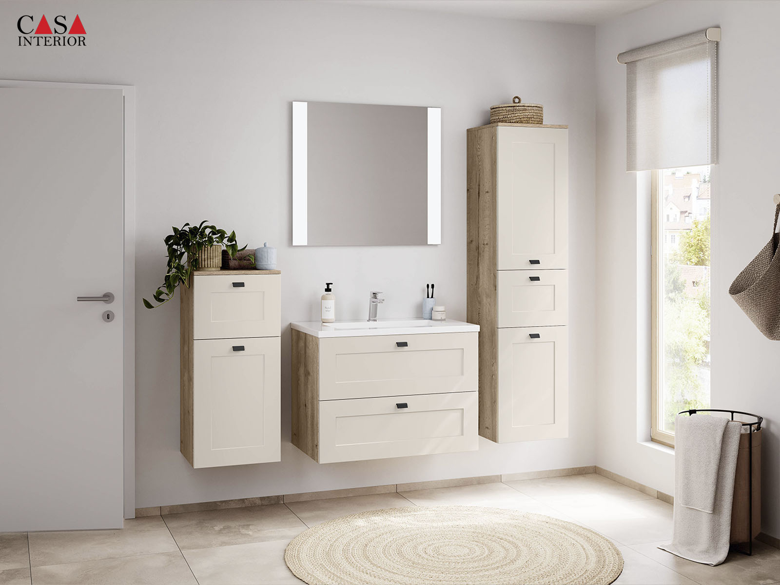 Baño – Nobilia – Nordic – 788 arena fina mate perfecto