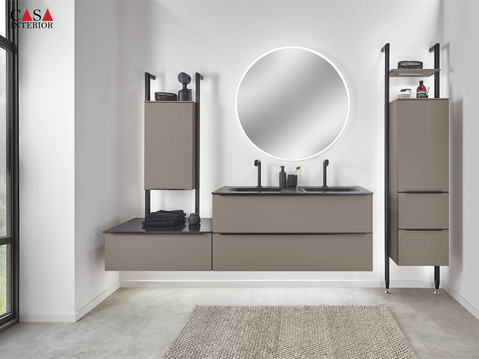 Bathroom – Nobilia – Senso – 483 Macchiato Premium mate – 2