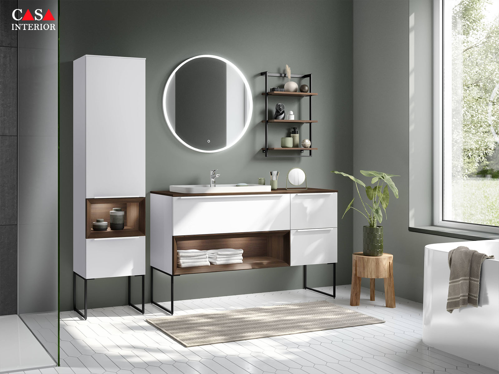 Baño – Nobilia – Senso – 490 blanco alpino premium mate
