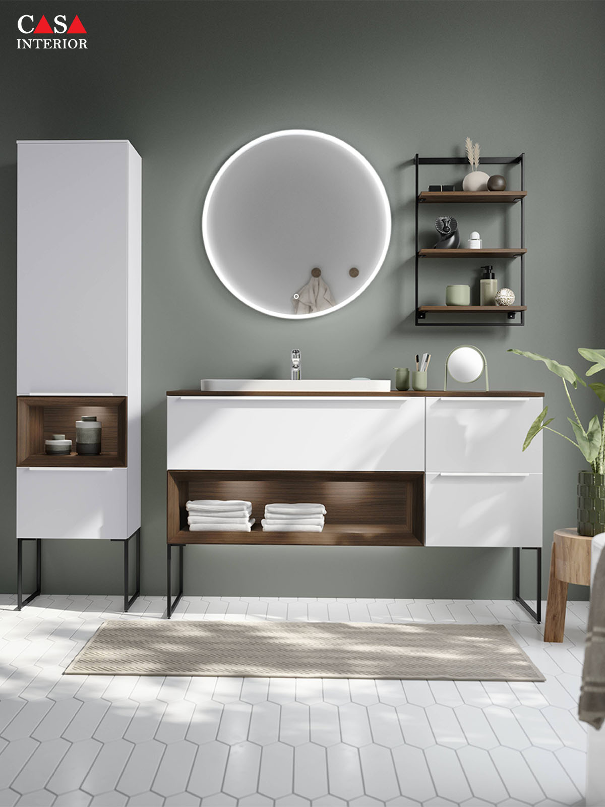 Baño – Nobilia – Senso – 490 blanco alpino premium mate