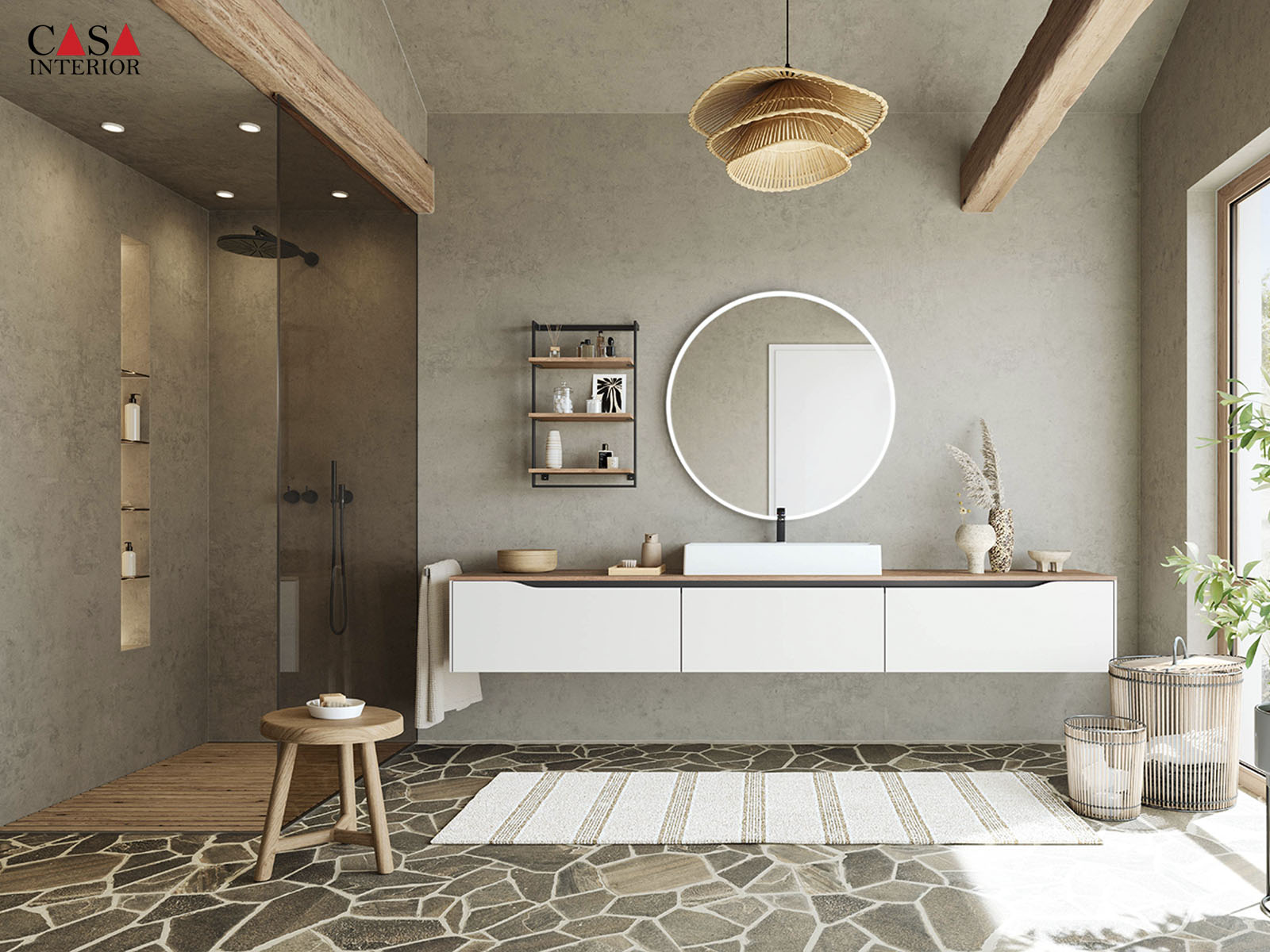 Baño – Nobilia – Senso – 490 blanco alpino premium mate – Line N