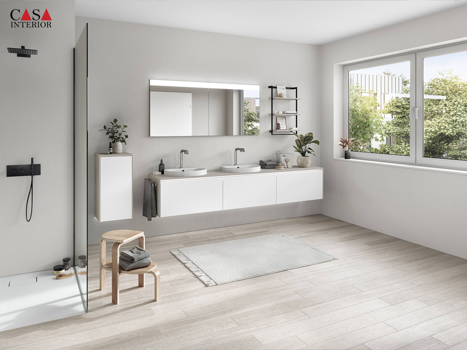 Baño – Nobilia – Senso – 490 blanco alpino premium mate – Line N