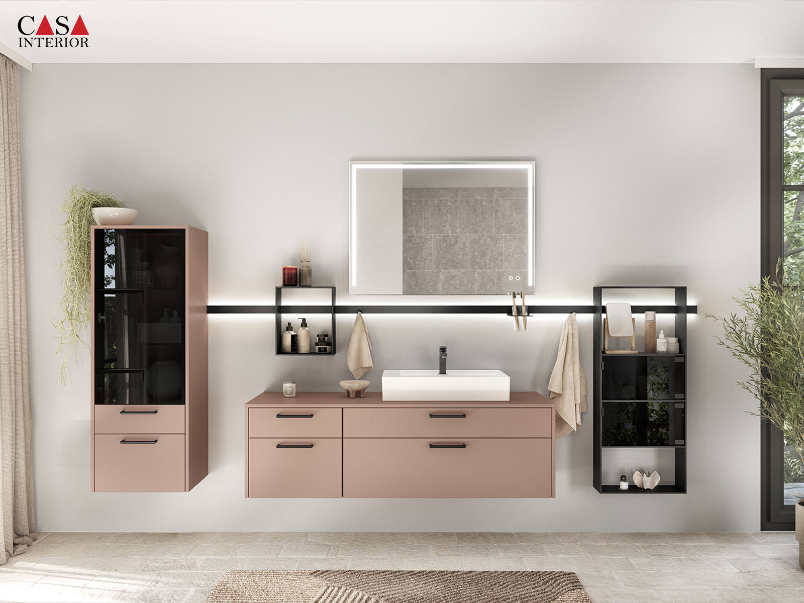 Baño – Nobilia – Senso – 492 coral premium mate