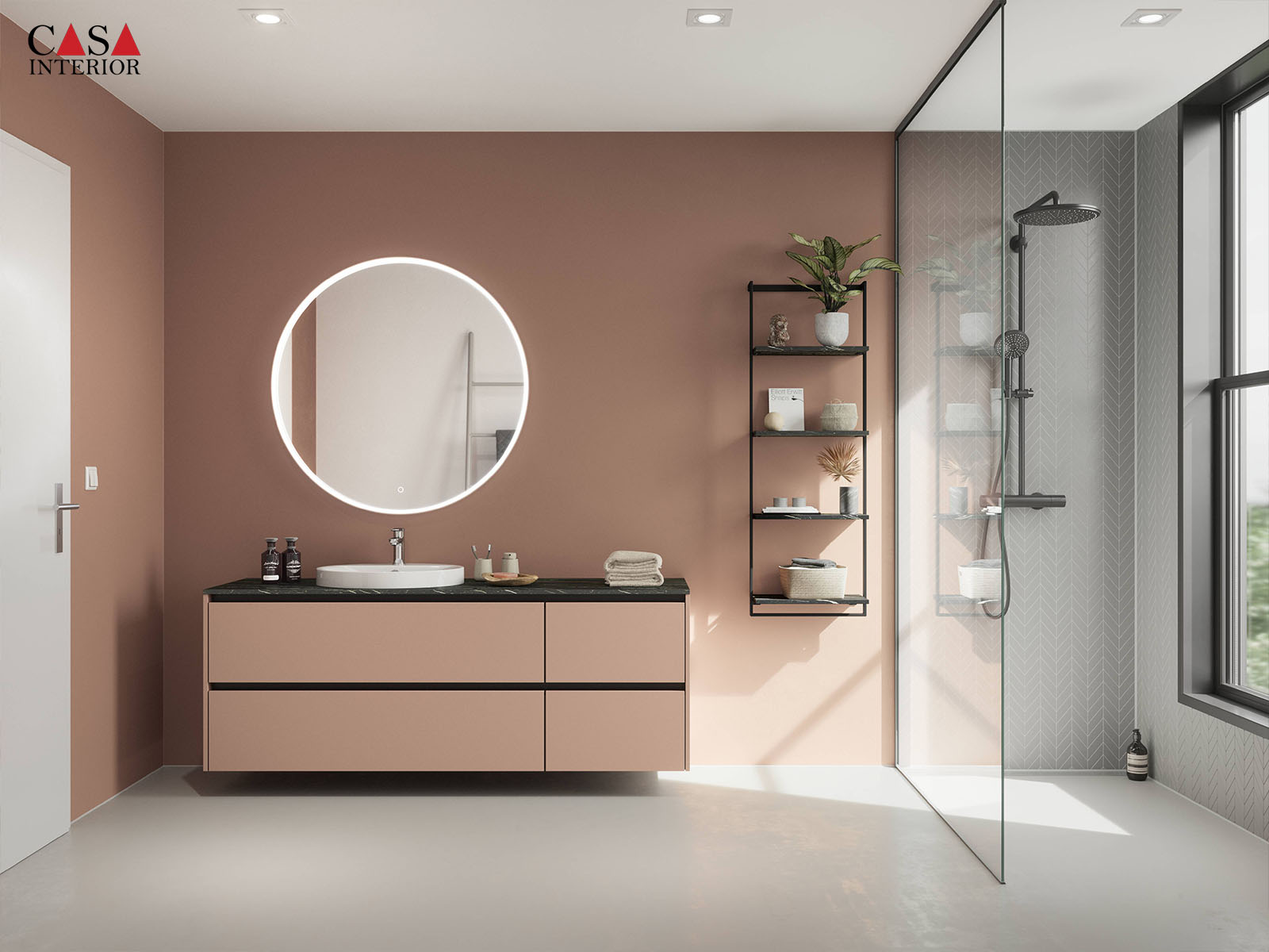 Baño – Nobilia – Senso – 492 coral premium mate – Line N