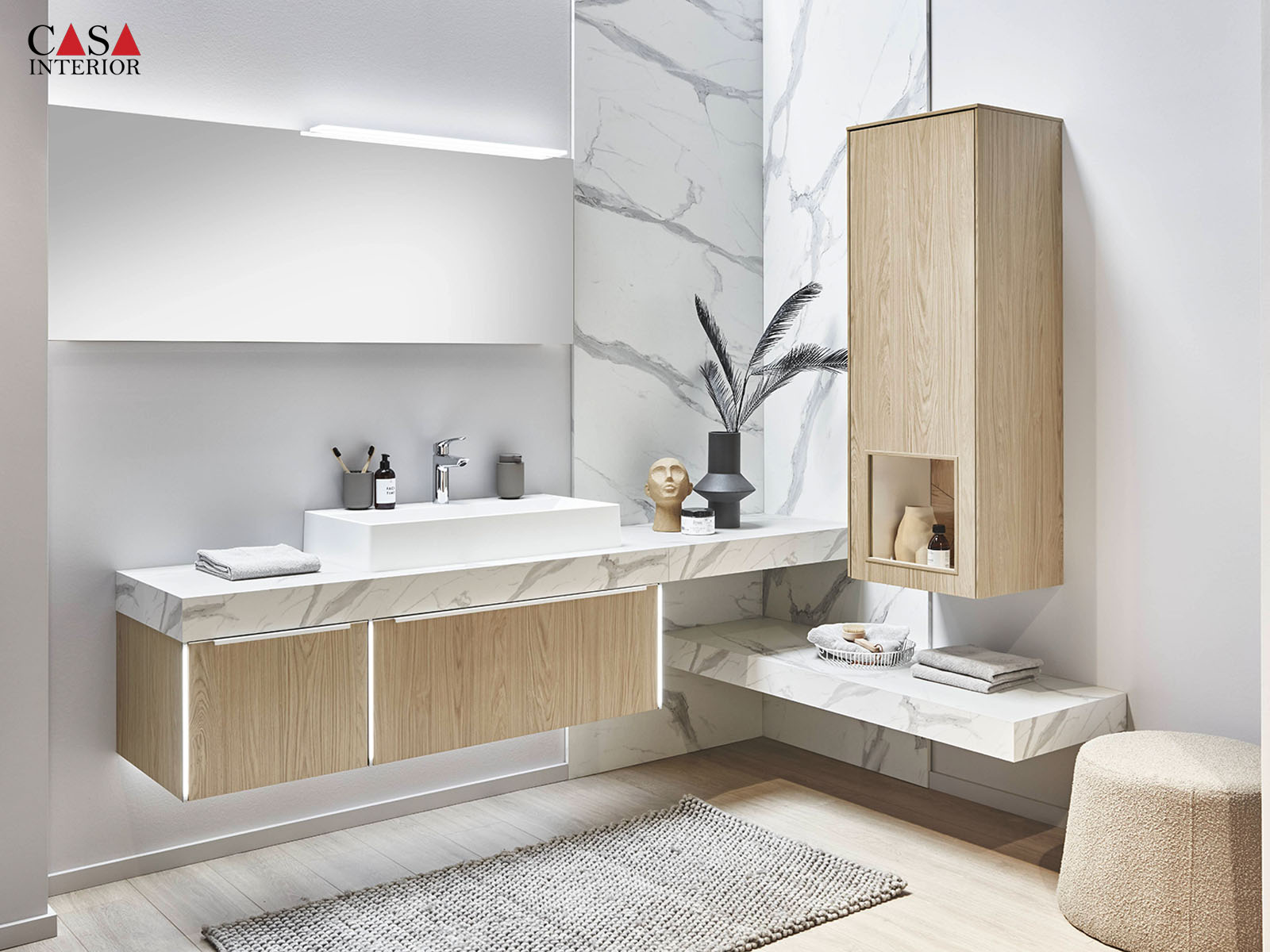 Baño – Nobilia – Structura – 406 Diseño roble Como