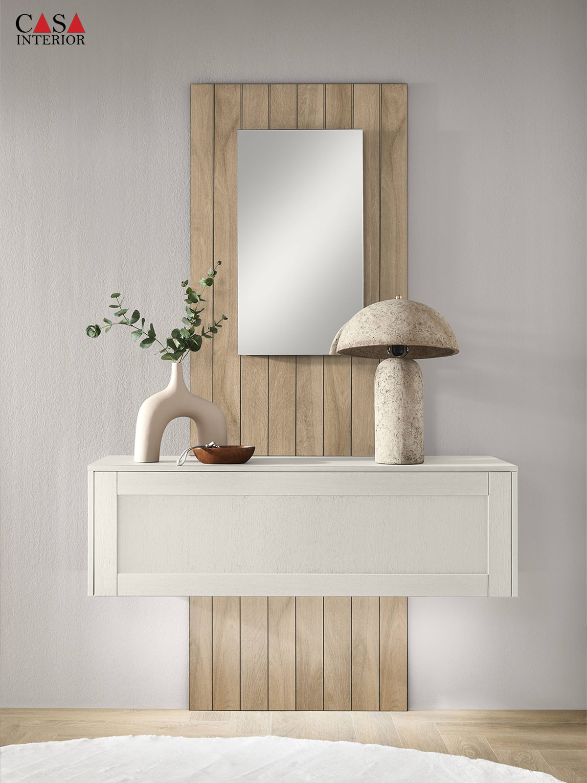 Livingrom – Nobilia – Frame – 613 White wood texture – 2