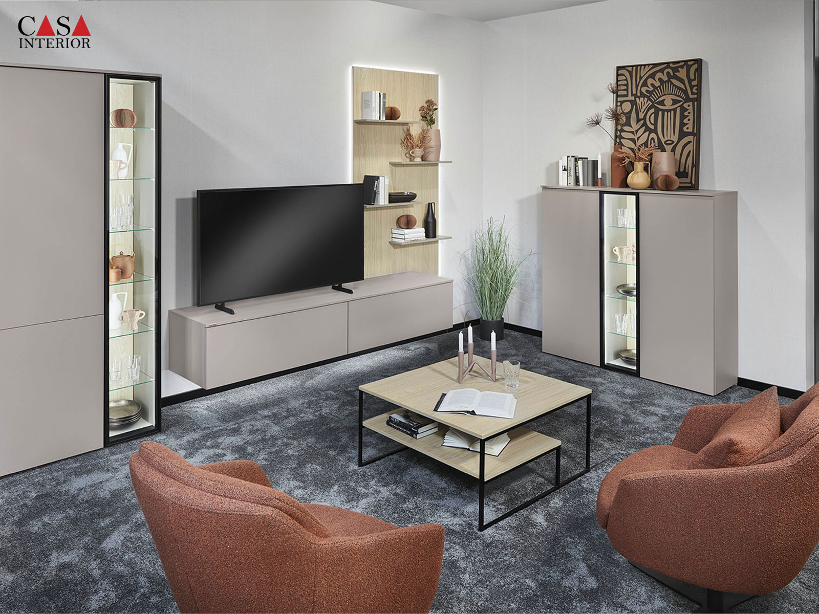 Livingroom – Nobilia – Senso – 483 Macchiato Premium mate – 5