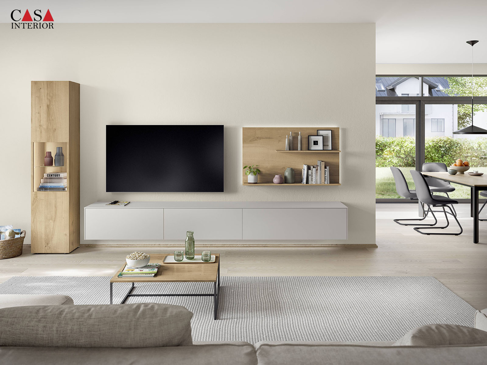 Sala de estar – Nobilia – Softline – 508 gris seda mate perfecto