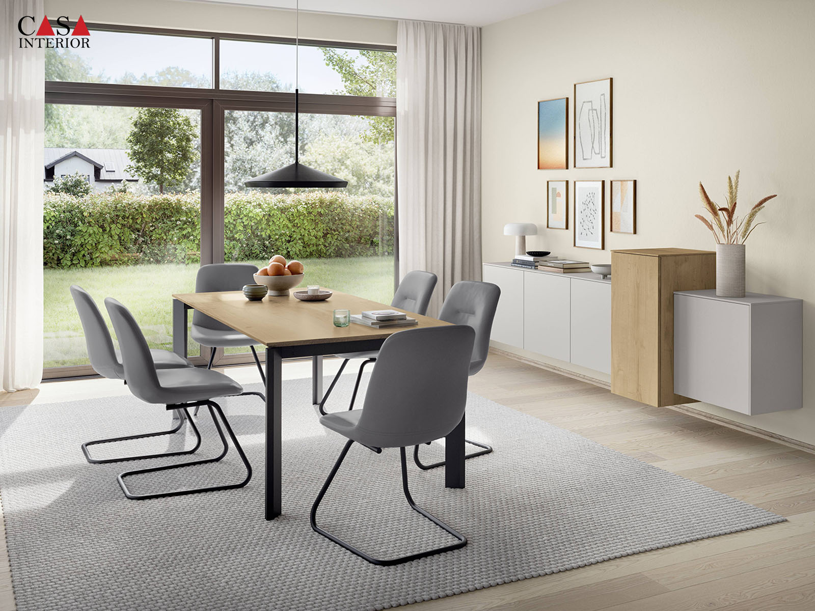 Sala de estar – Nobilia – Softline – 508 gris seda mate perfecto