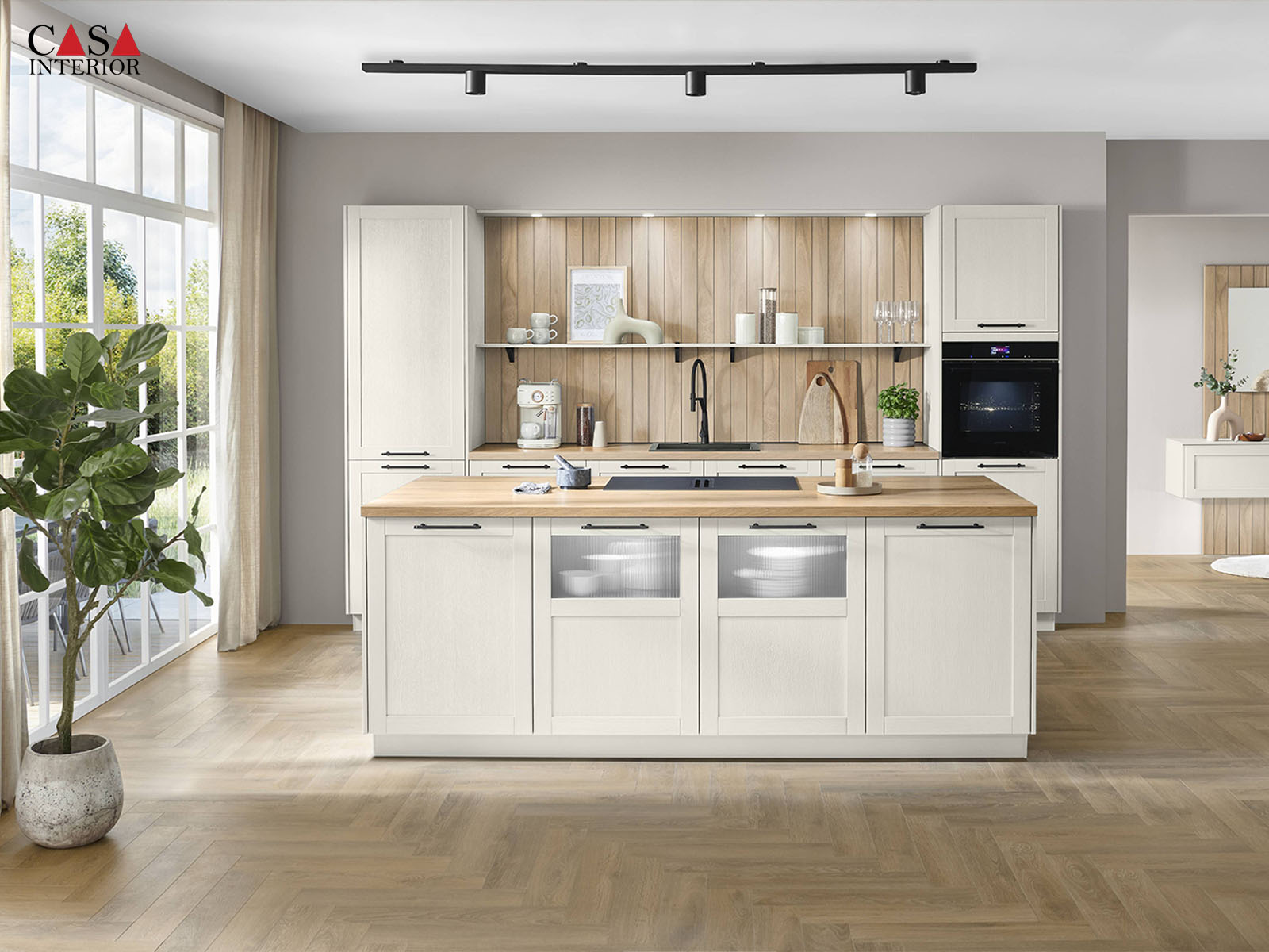 Nobilia – Frame – 613 White wood texture – 2 (1)