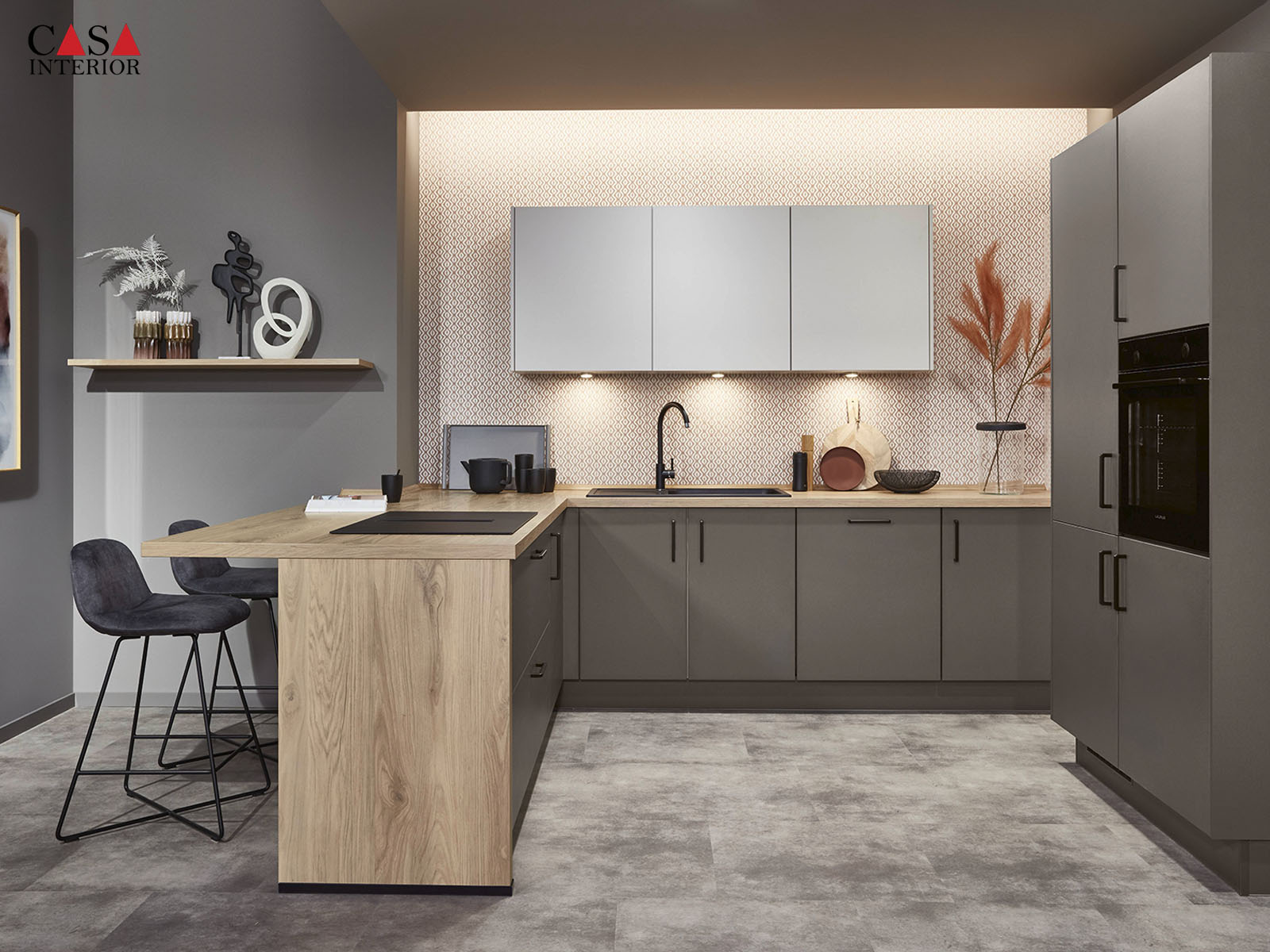 Nobilia – Look – 605 Coffee textured – 3 (1)