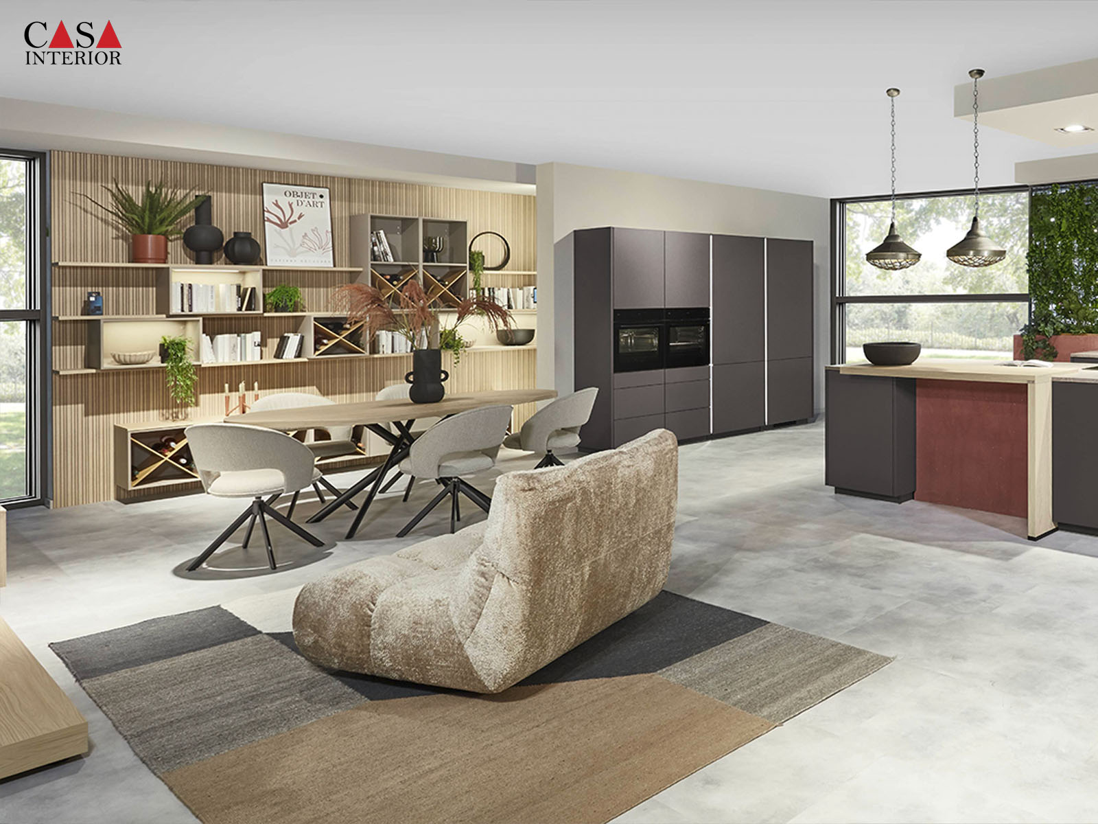 Nobilia – Look – 605 Coffee textured – Line N – 1 (1)