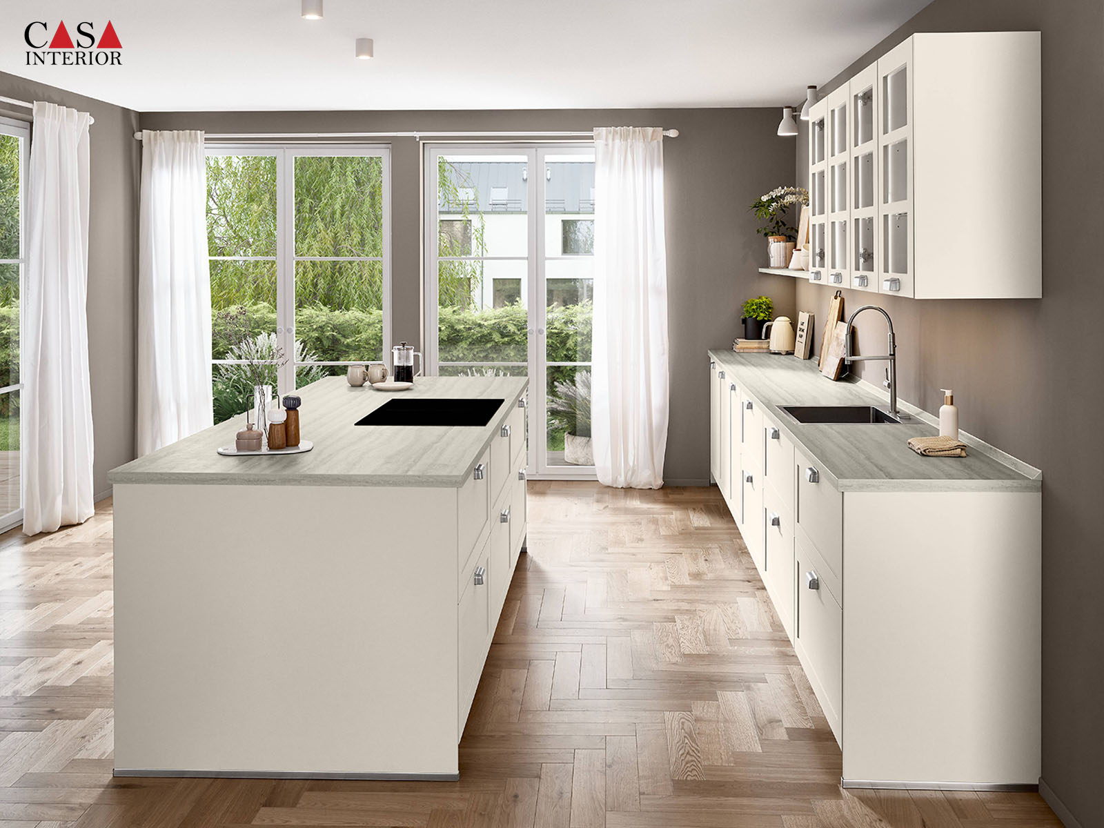 Cocina Clásica Nobilia Nordic 788 arena fina mate perfecto
