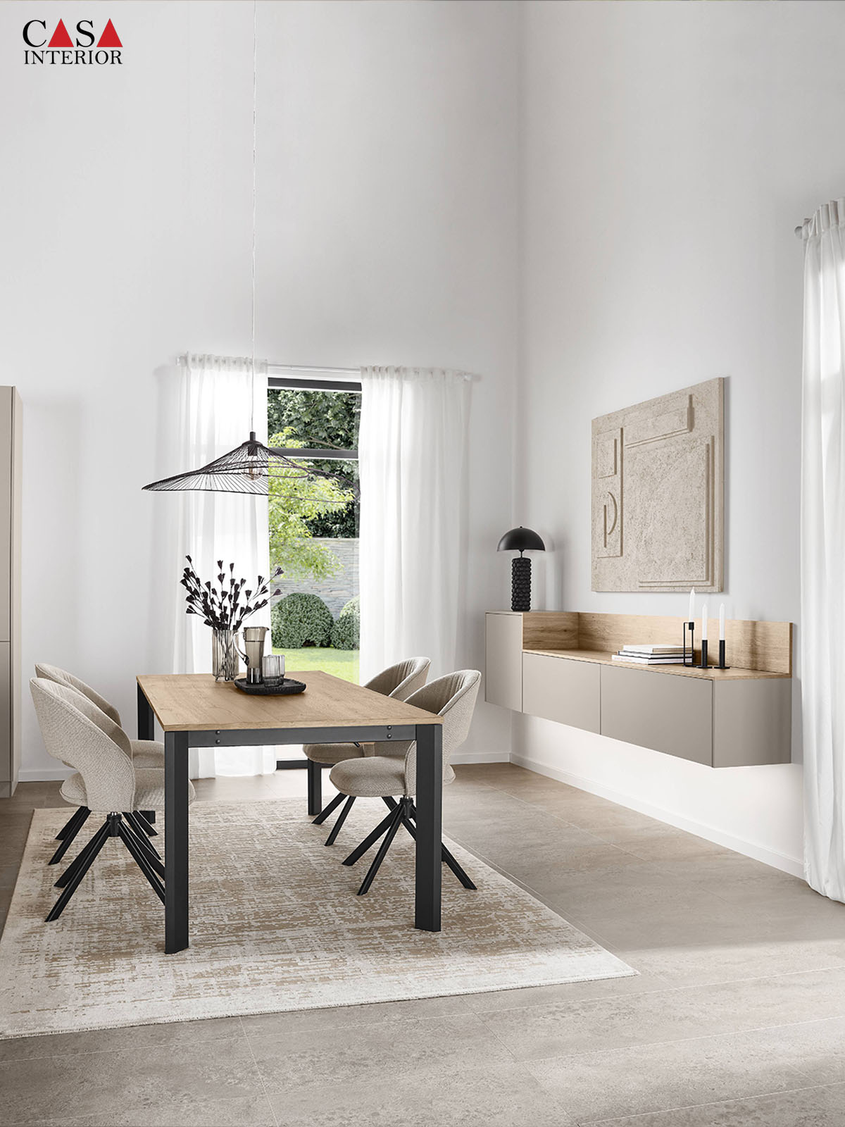 Modern kitchen Nobilia Senso 483 premium honed macchiato
