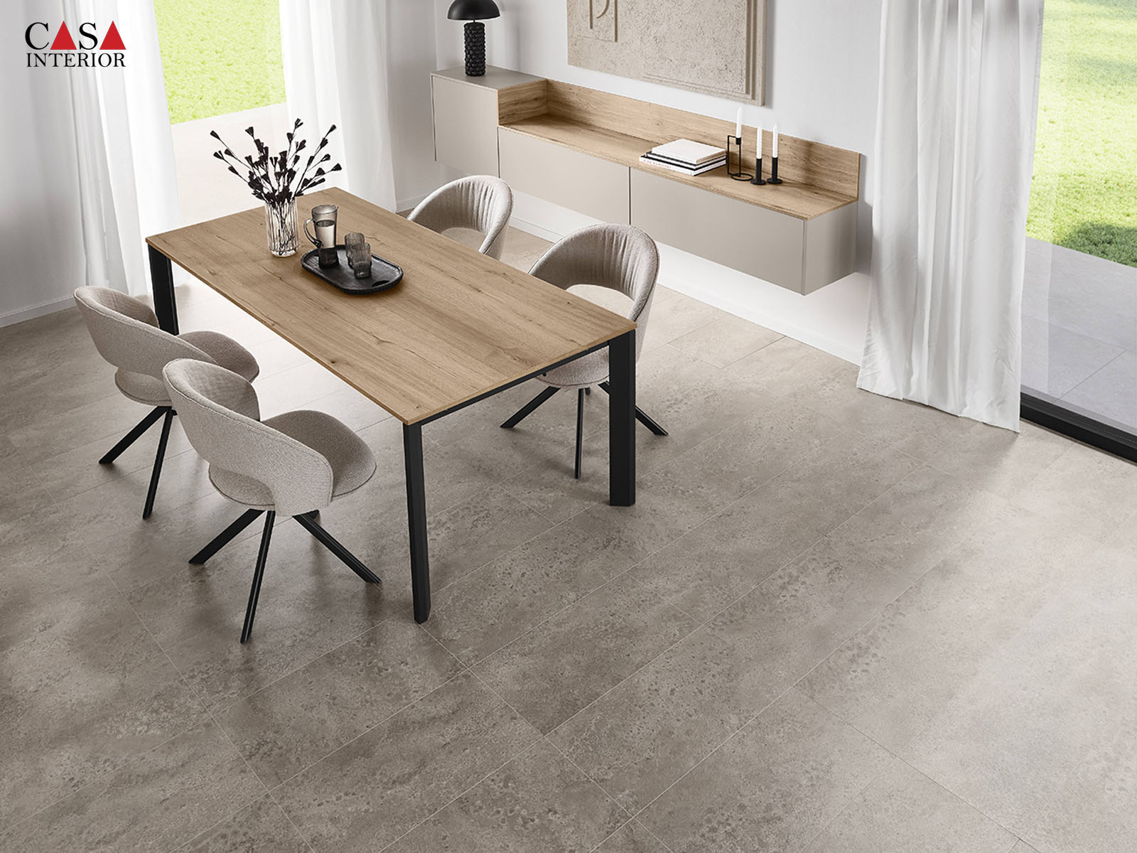 Modern kitchen Nobilia Senso 483 premium honed macchiato