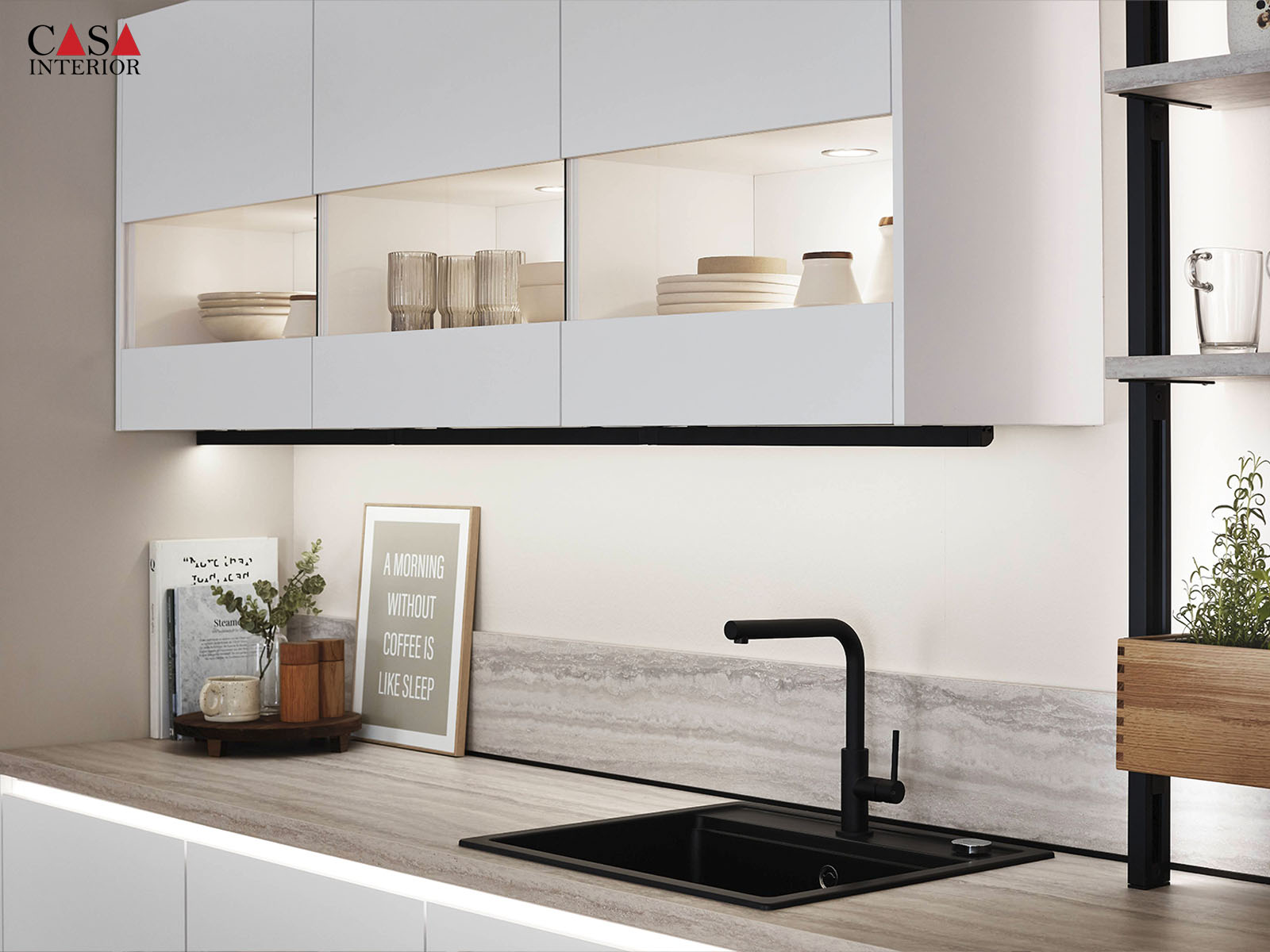 Nobilia – Senso – 490 blanco alpino premium mate – Line N