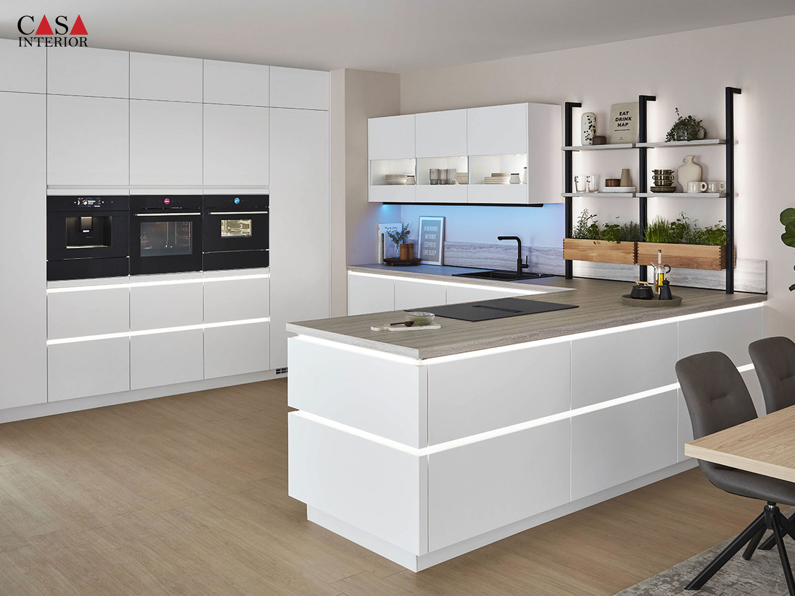 Nobilia – Senso – 490 blanco alpino premium mate – Line N