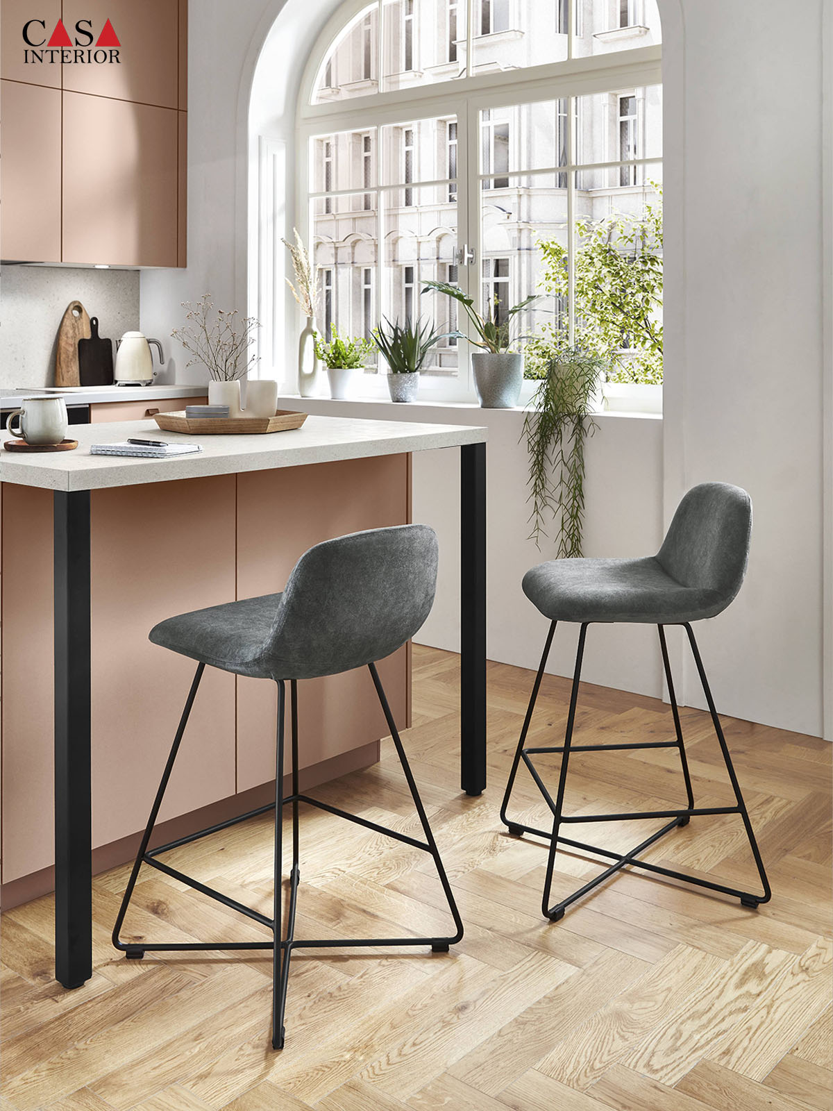 Cocina moderna Nobilia Senso 492 coral premium mate